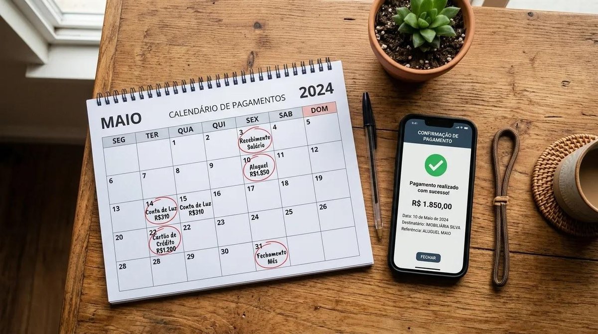 agenda-mensal-e-cobrança automática-no-celular