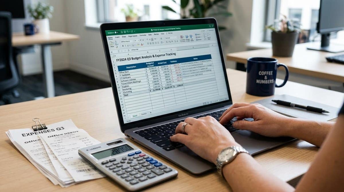 Pessoa calculando os custos de um produto, analisando despesas de produção, logística, impostos e outros gastos para definir preços e avaliar a rentabilidade do negócio.